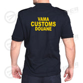 Tricou Polo Bleumarin Vama (50% Bumbac - 50% Poliester, cu port embleme/pix)